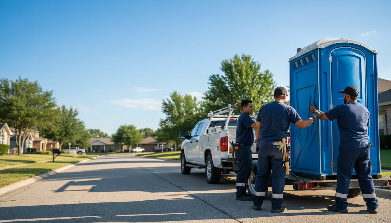 Portable Toilet Rental in Gunpowder, MD near me